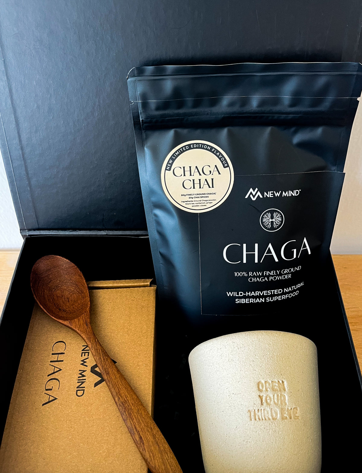Chaga Ritual Set Chaga Energy Bundle - Gift Box