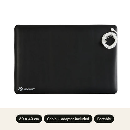 New Mind Grounding Mat, 60 x 40 cm, cable and adapter included